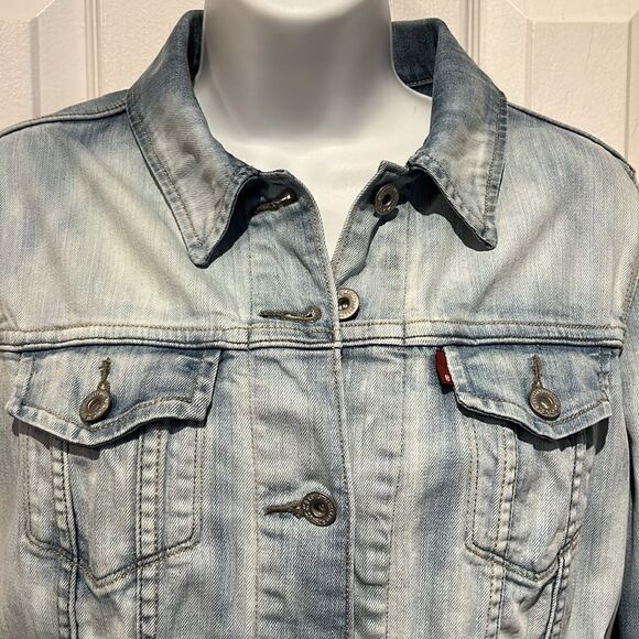 Levi’s Tie Dye Denim Jacket Size Small‎ - Picture 2 of 14